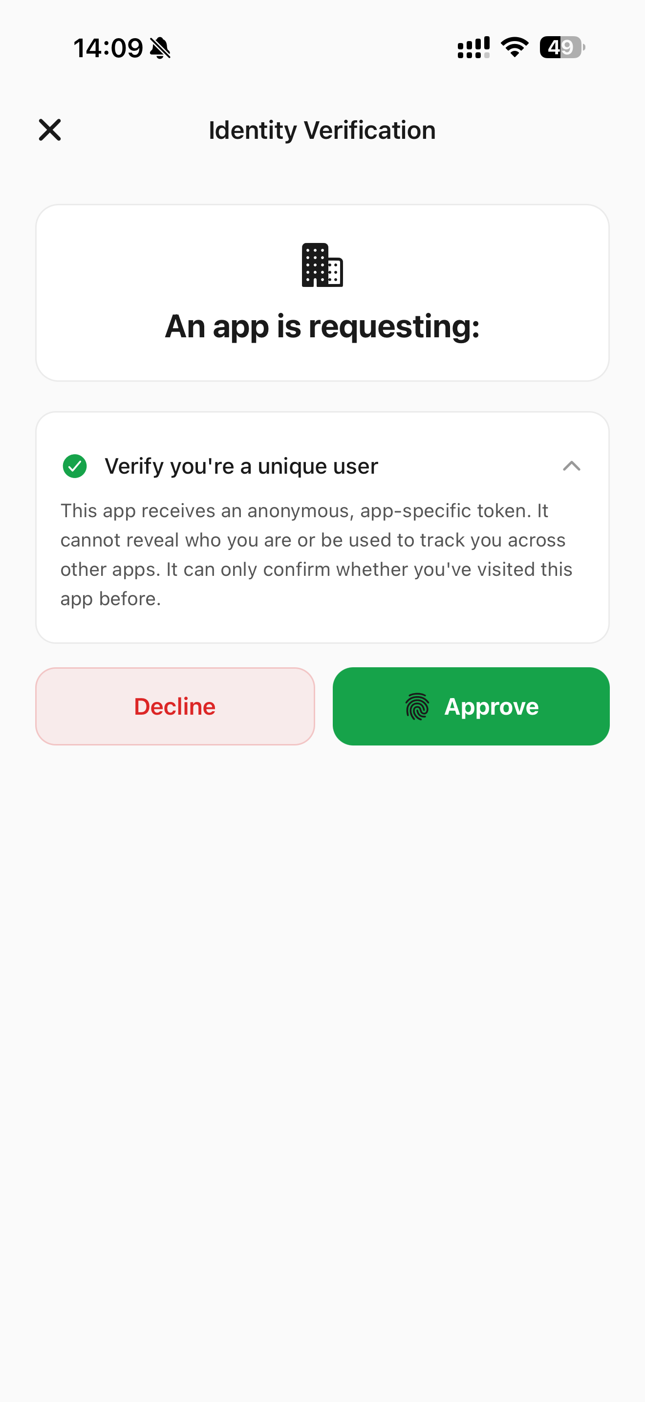 Sybil resistance, verify you're a unique user without sharing personal info